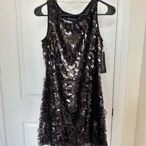 Bianca Nygard Little Black Sequin Dress
